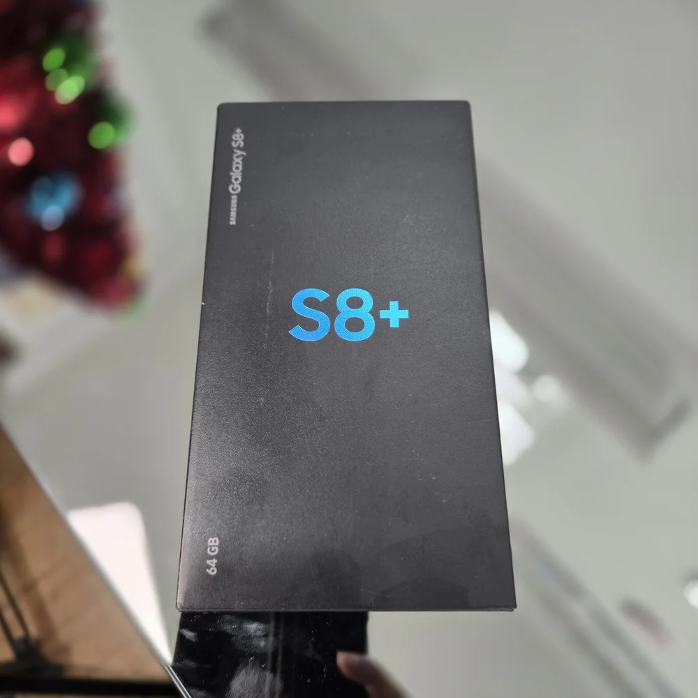 Samsung Note8 Packaging in Black and Blue EMPTY BOX ONLY NO PHONE